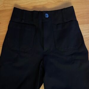 Anthropologie Maeve The Colette Black Trousers - Size 26